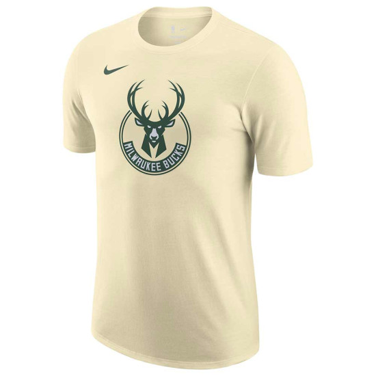 Nike Ανδρική κοντομάνικη μπλούζα Milwaukee Bucks NBA Essential Logo1 SS Tee